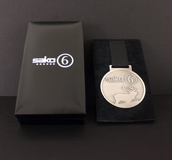 Sako 6 Commemorative Medal with presentation case - review from company rated Medals Uk as Professional Service Throughout
