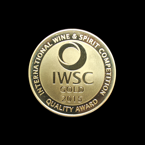 IWSC Competition 2015 medal - 50mm gold minted awards medal - by Medals UK for the International Wine & Spirits Competition