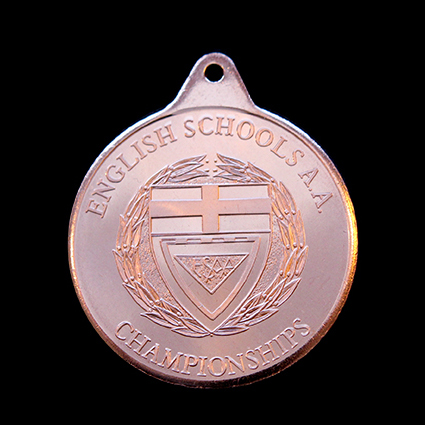 English Schools Athletics Association 38mm Bronze Minted ESAA Championships Sports Medal