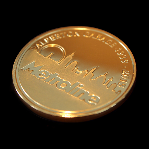 The Metroline Commemorative Coin was awarded to the best London Garage